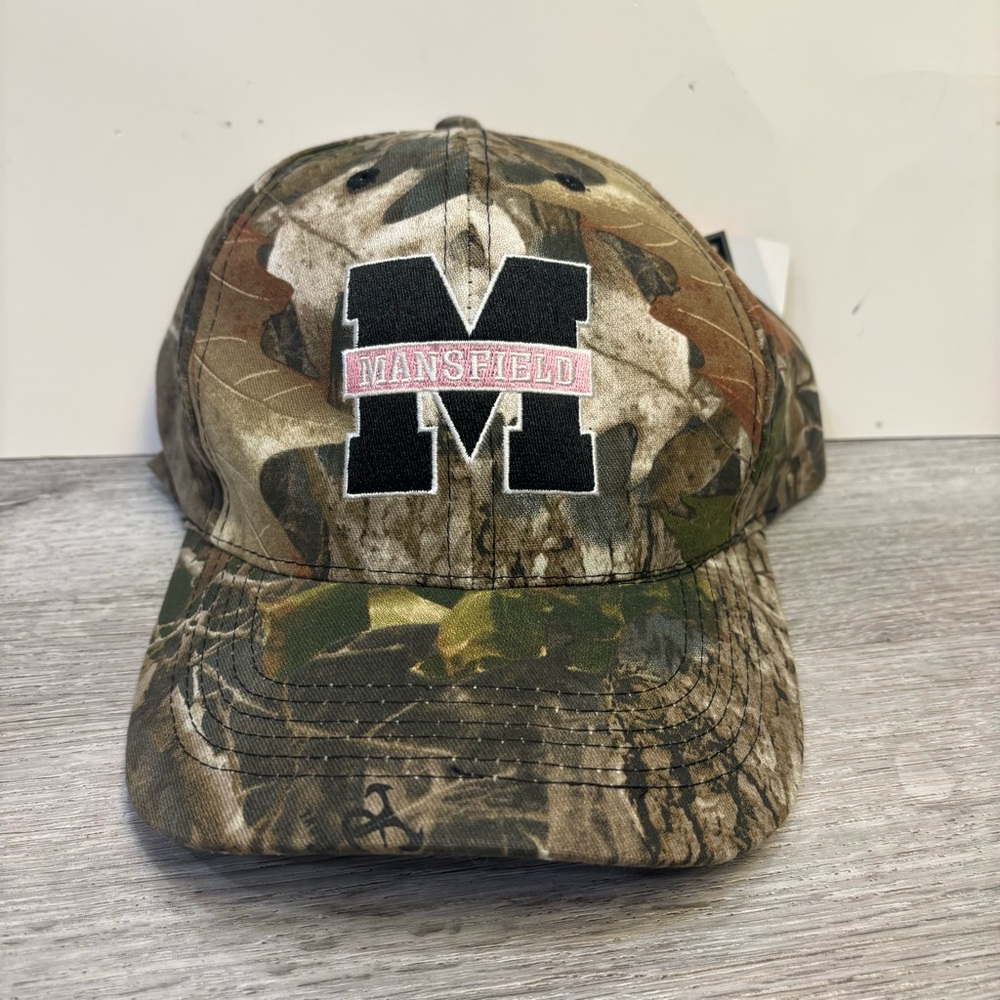 Mansfield Camouflage Baseball Cap true timber camo adult unisex hat new with tag